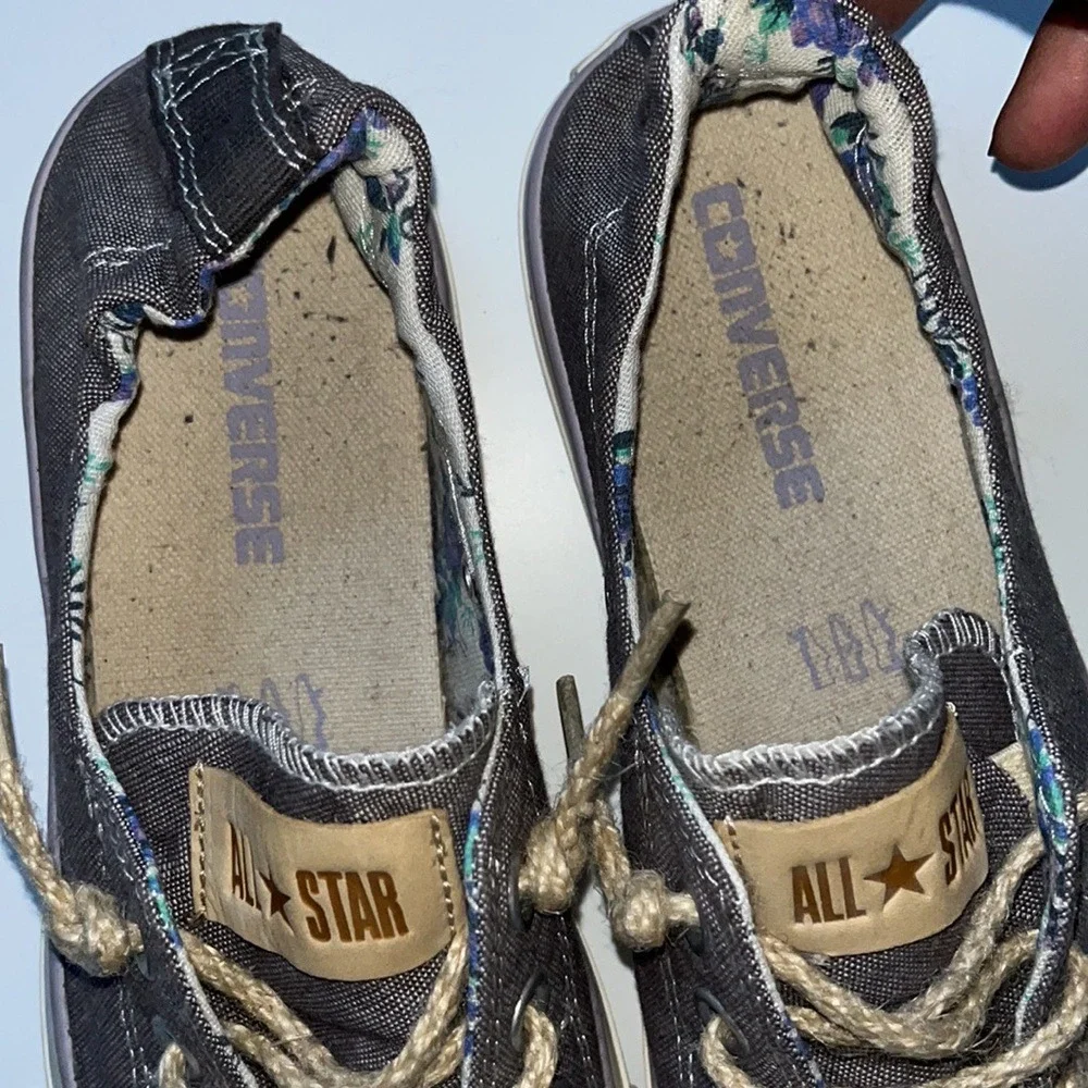 Converse All Star low tops with rope laces - Picture 5 of 6
